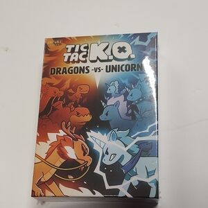 Tic Tac K.O. Dragons vs Unicorns Game
